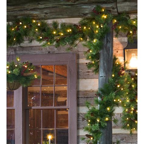 battery powered outdoor christmas garland|cordless christmas garlands on sale.